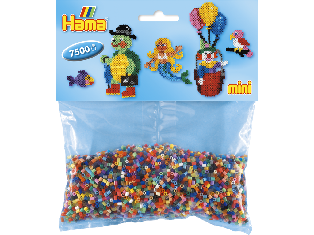 Hama Mini Perler 7500 stk