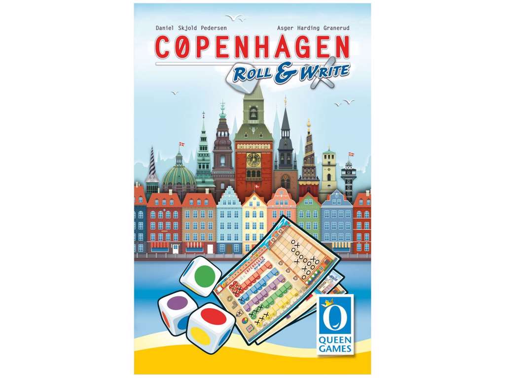 Copenhagen Roll&Write (Nordic) - brætspil fra Lautapelit