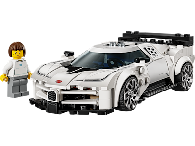 Bugatti Centodieci-hypersportsvogn - 77240 - LEGO Speed Champions