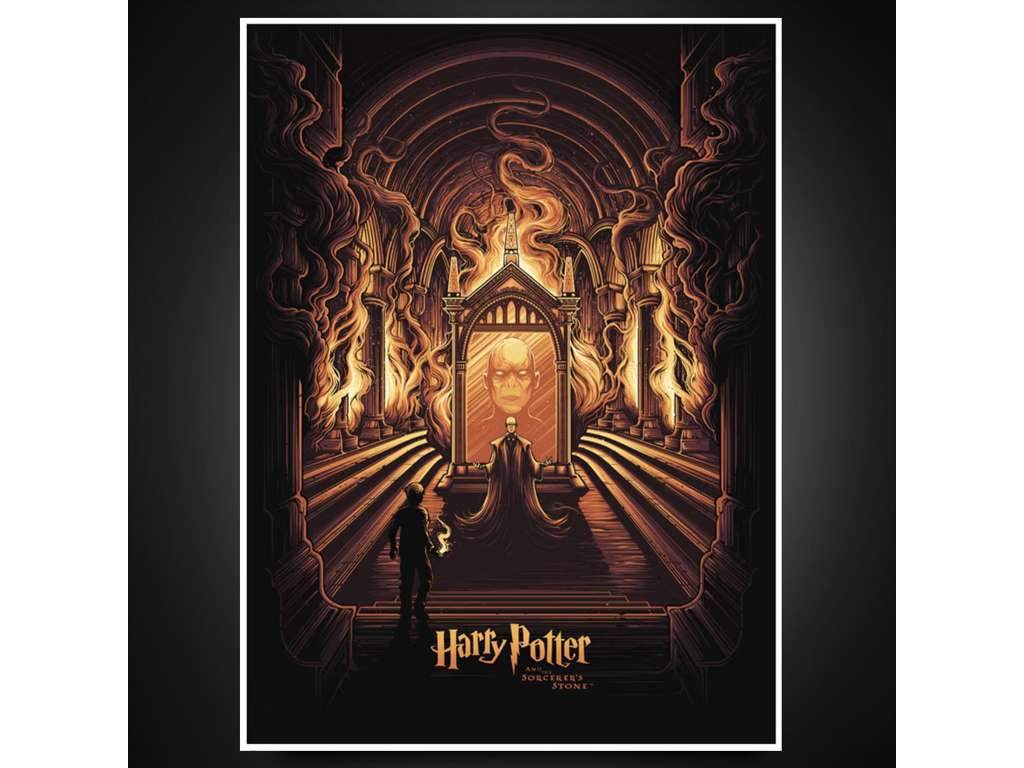 Harry Potter Art Print Harry Potter & the Mirror of Erised 61 x 46 cm