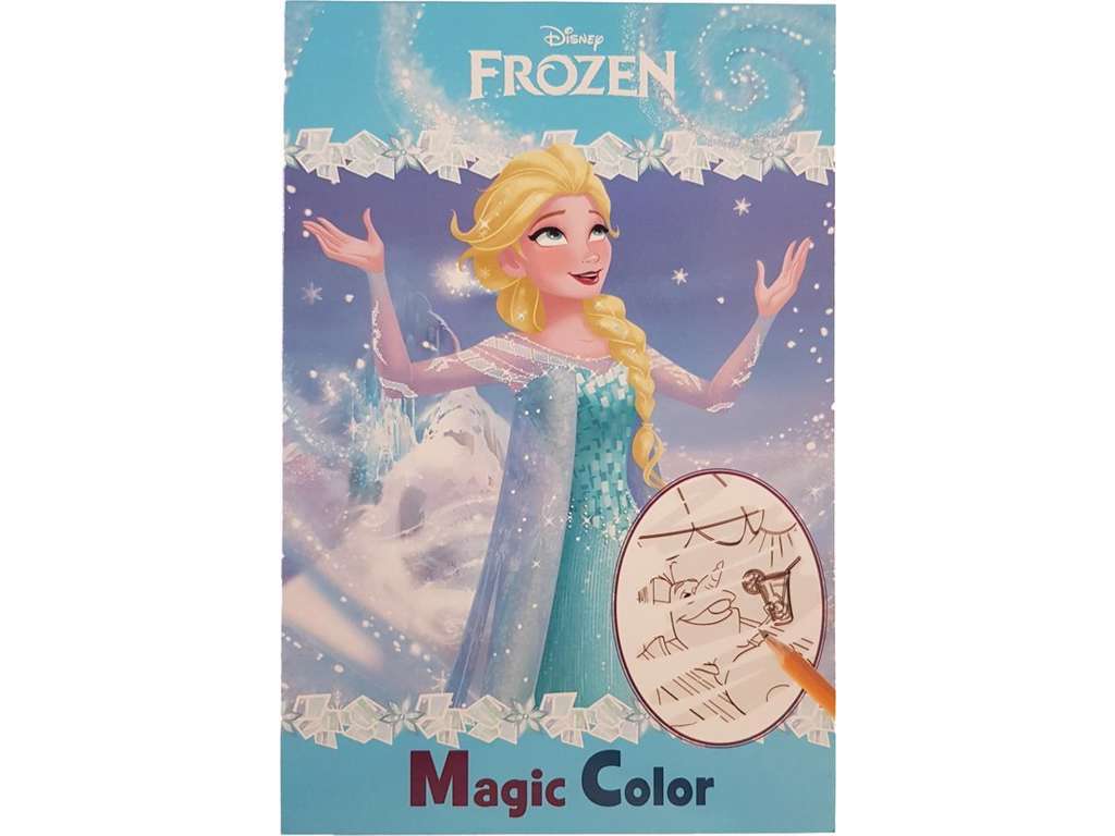 Disney Frozen (Frost) magic color malebog A5 - 24 sider