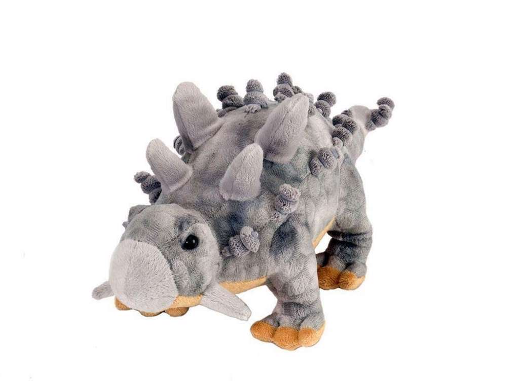 Ankylosaurus bamse fra Wild Republic på 25 cm