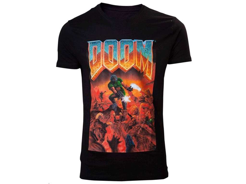 Doom T-Shirt Classic Boxart str L