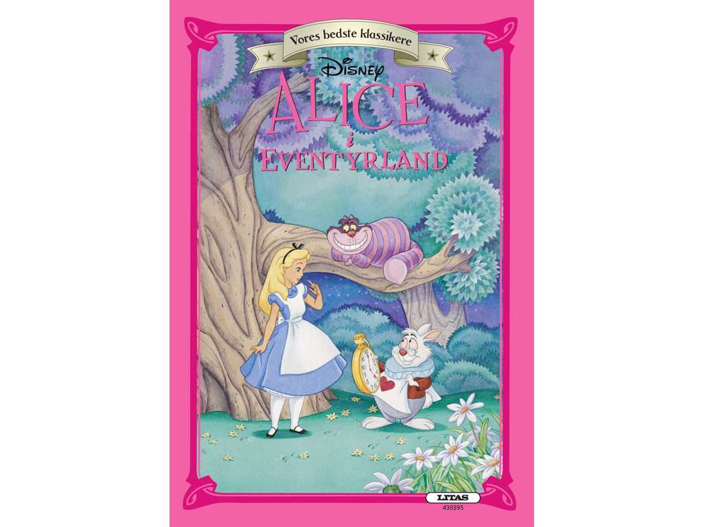 Alice I Eventyrland - Disney bog