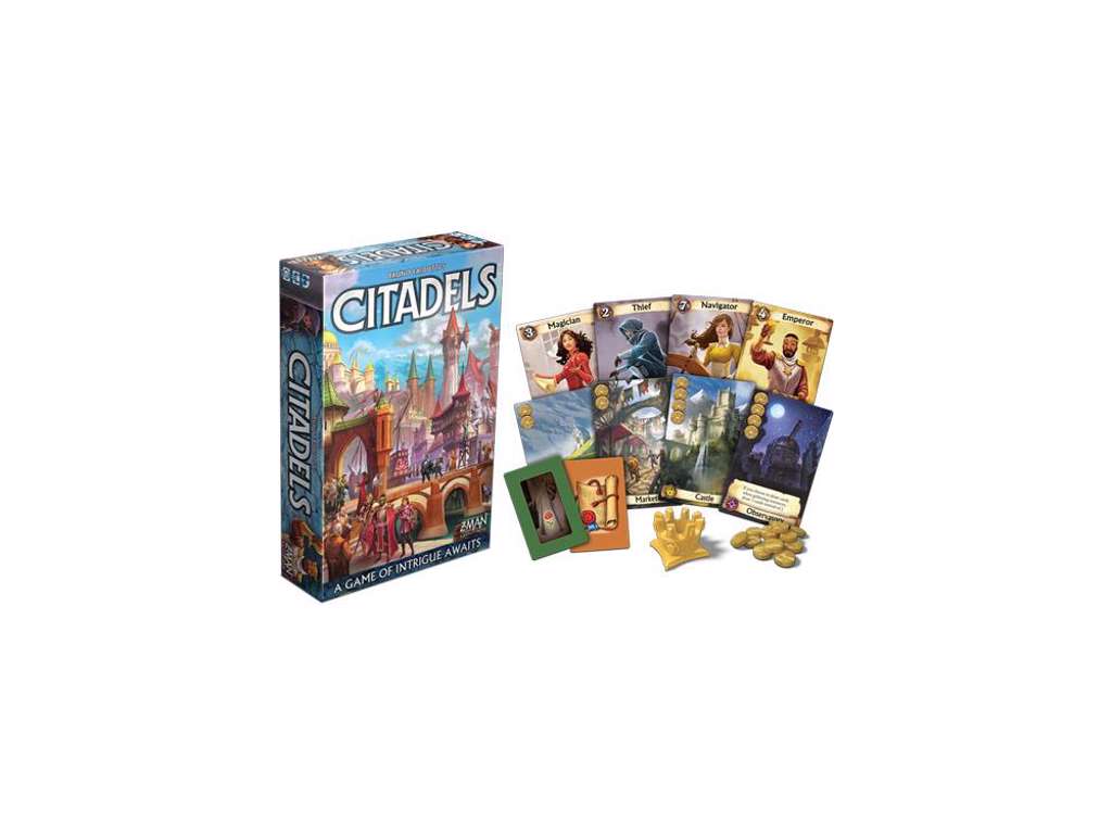 Citadels Revised Edition - brætspil (ENG)