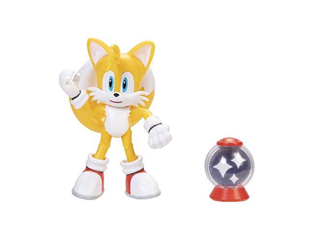 Sonic the Hedgehog action figur af Tails på 8 cm