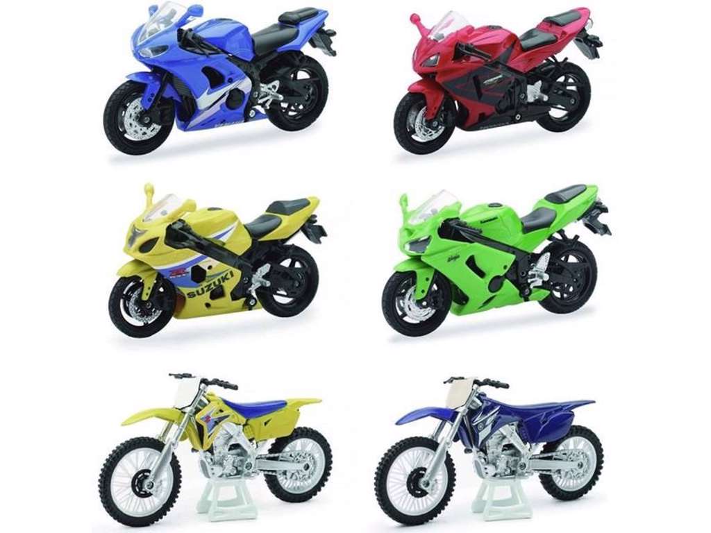 Licensmotorcykel i 1:18 fra Speedcar