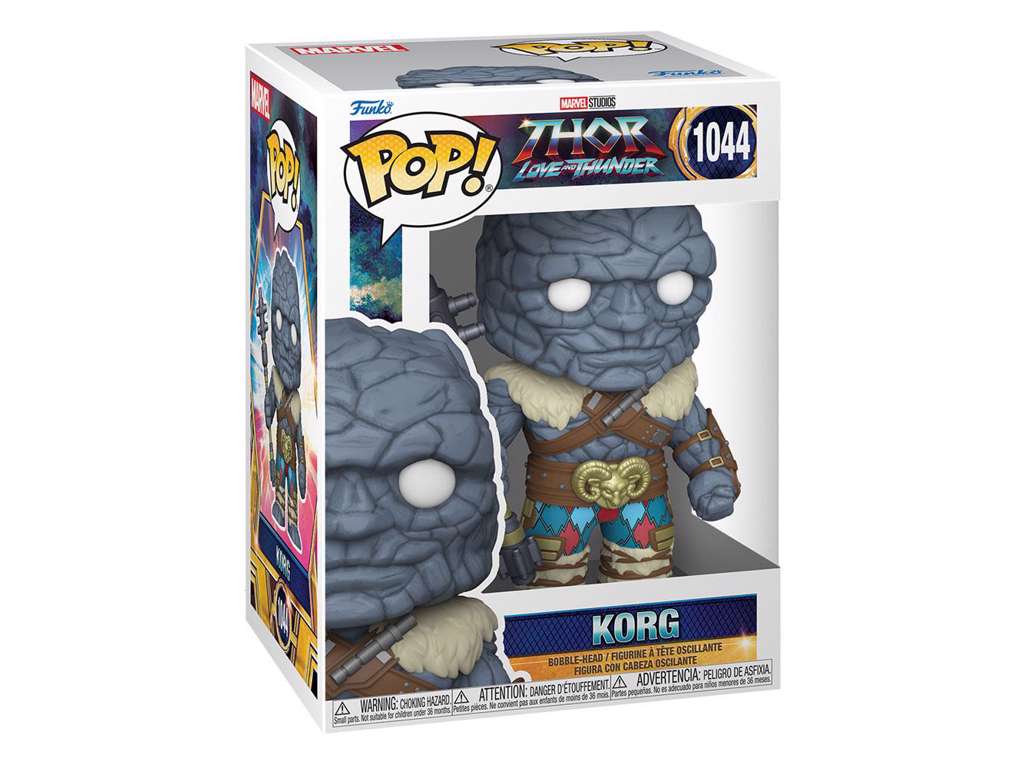 Thor: Love & Thunder POP! Vinyl Figure Korg 9 cm