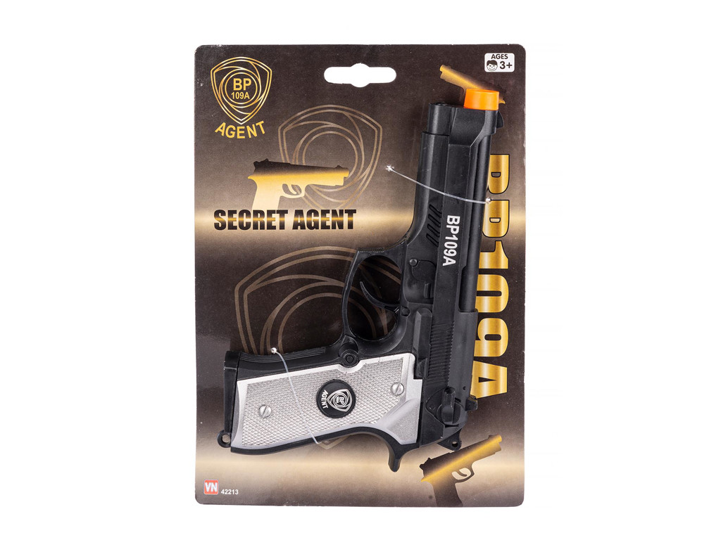 Agentpistol BP 109A med lyd