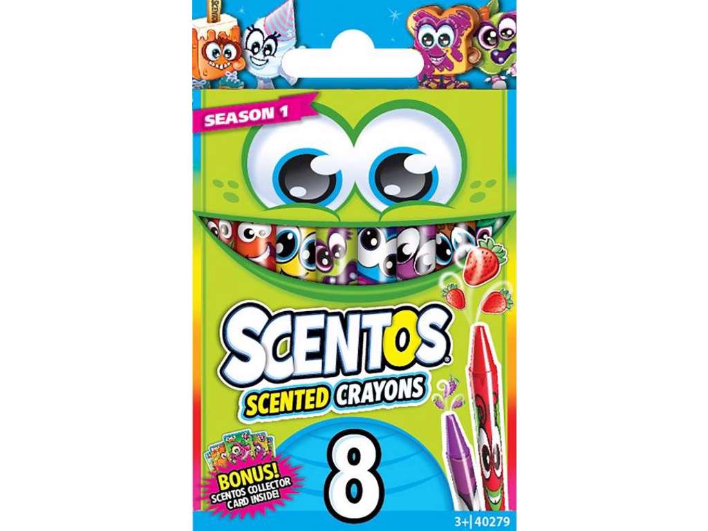 8 Scentos fedtfarver med duft