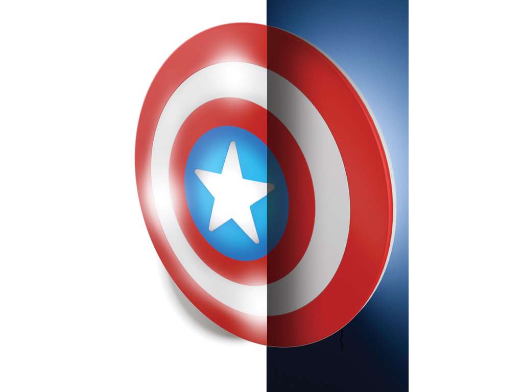 Marvel Captain America 3D lampe