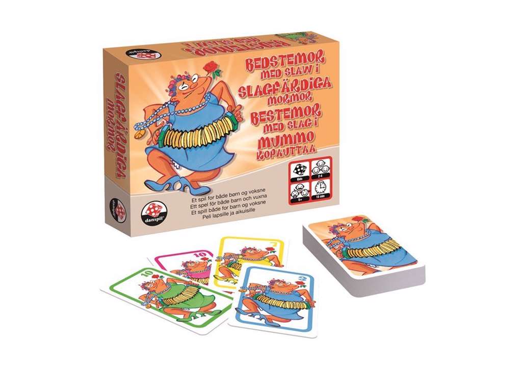 Bedstemor med Slaw i fra Danspil - brætspil