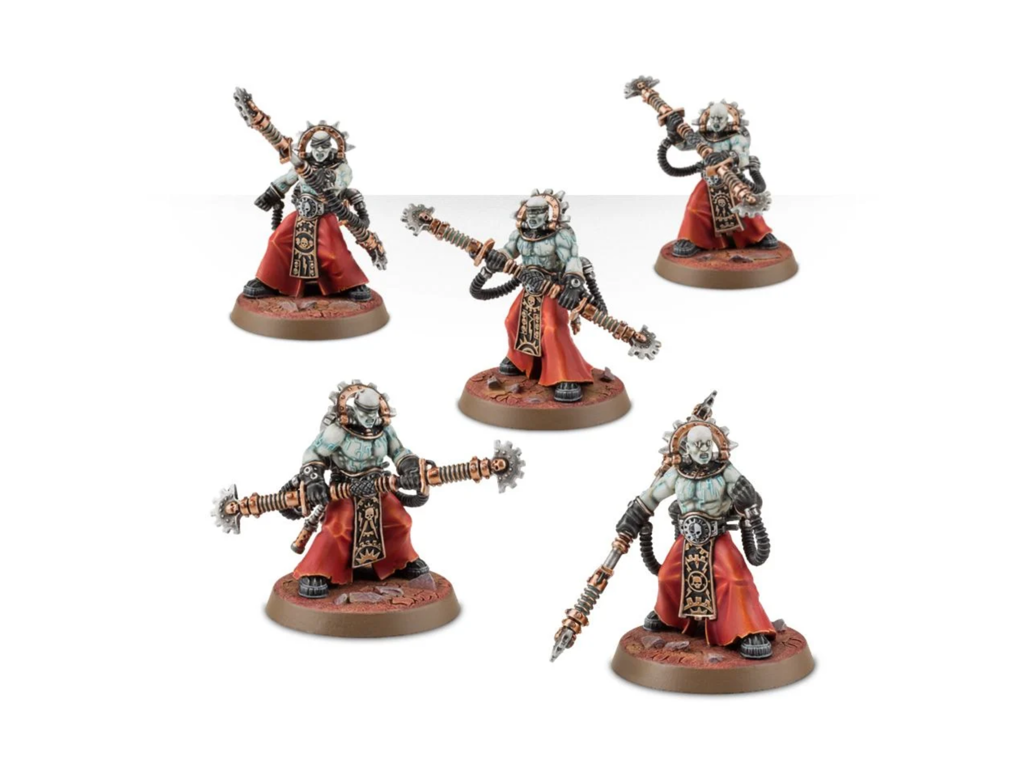 Adeptus Mechanicus Fulgurite Electro-Priests / Corpuscarii Electro-Priests- Warhammer 40.000