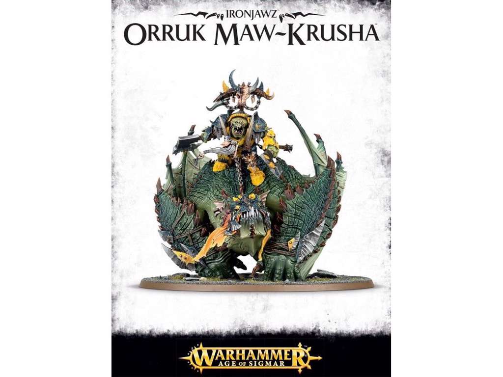 Orruk Warclans: Gordrakk The Fist Of Gork - Orruk Maw-Krusha