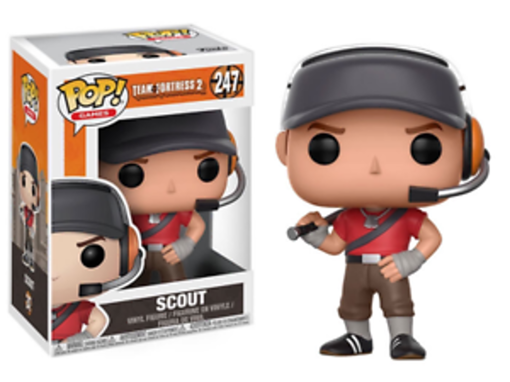 Team Fortress 2 POP! vinyl figur af Scout på 9 cm