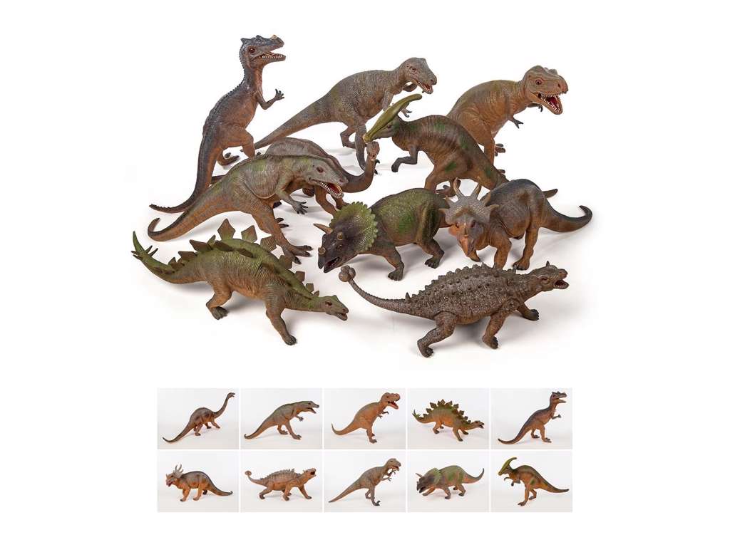 Mega dinosaurus på ca. 50 cm