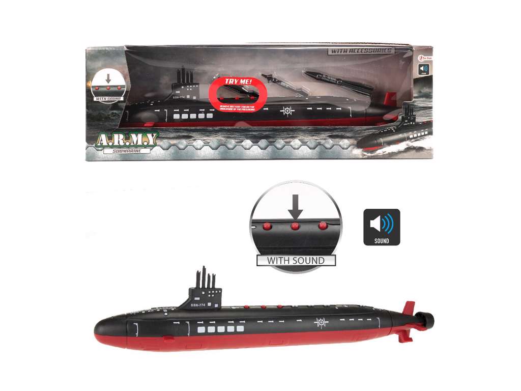 Army ubåd med lyd på 42 cm