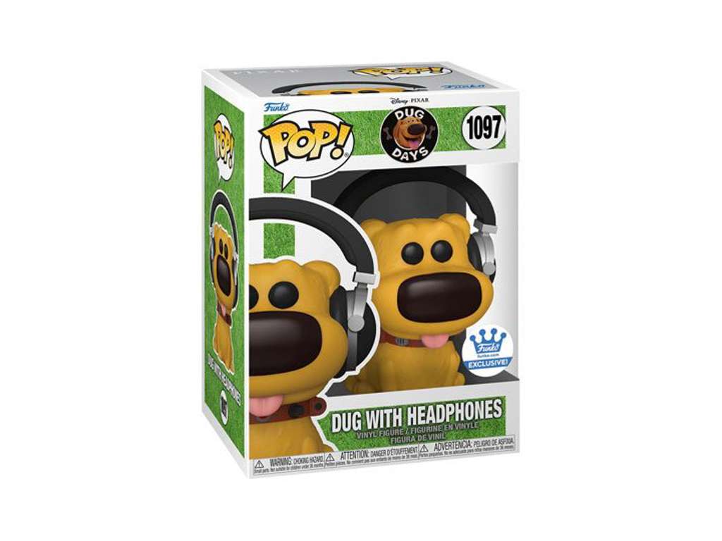 Dug Days POP! Disney Vinyl Figure Dug with Headphones 9 cm