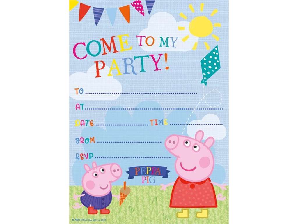 Gurli Gris invitationer