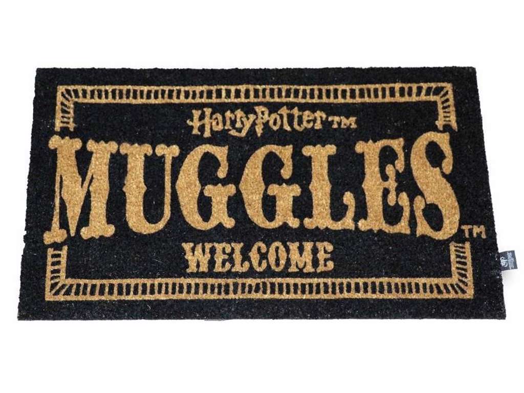 Harry Potter dørmåtte - Muggles Welcome - 43 x 73