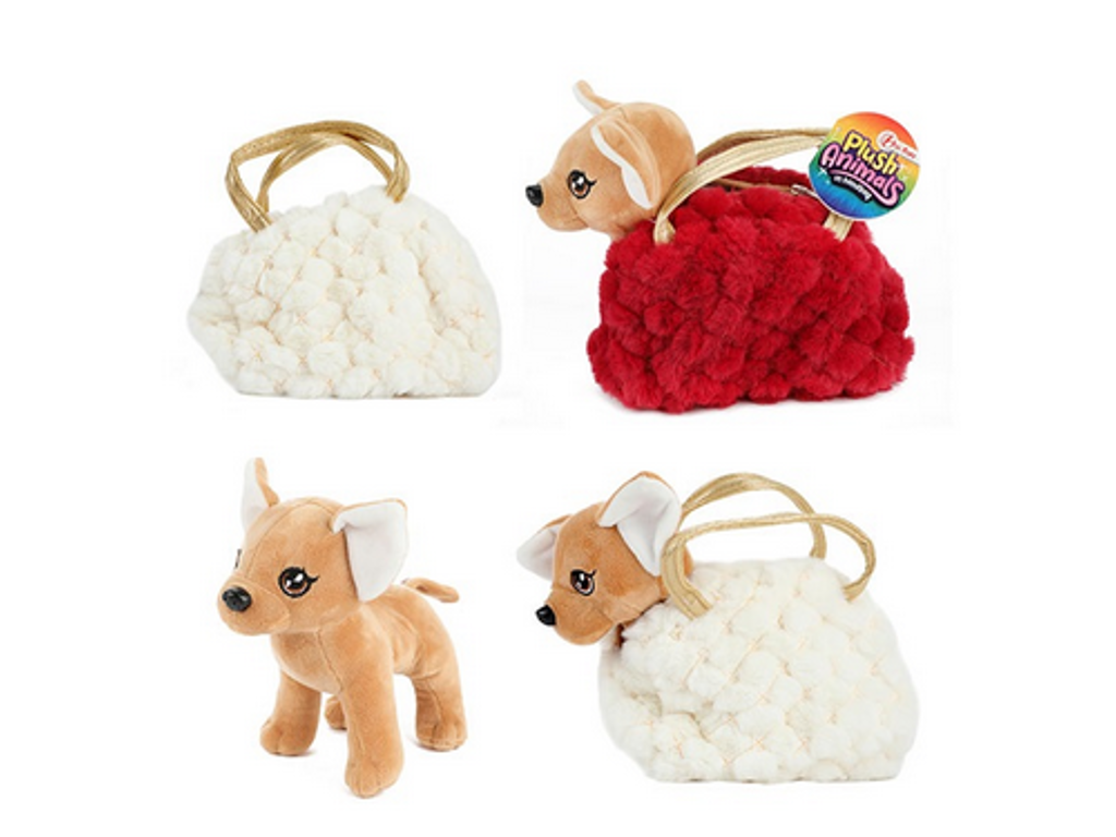 Chihuahua Bamse i bling bling taske