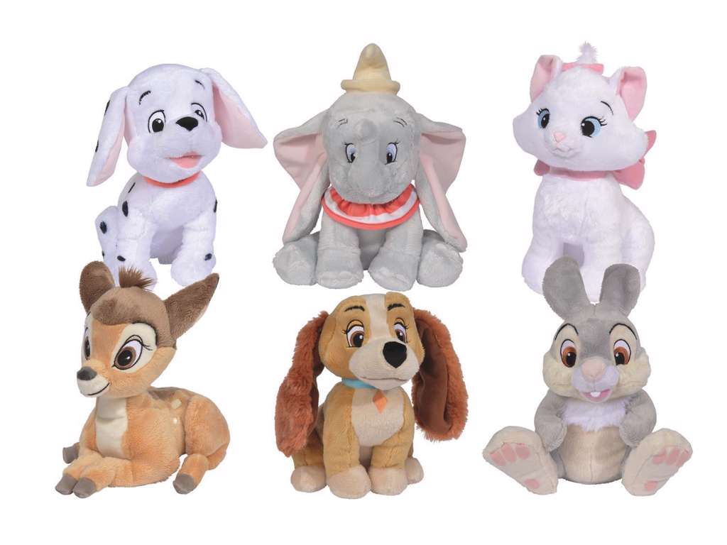 Disneys dyrevenner bamse på 25 cm