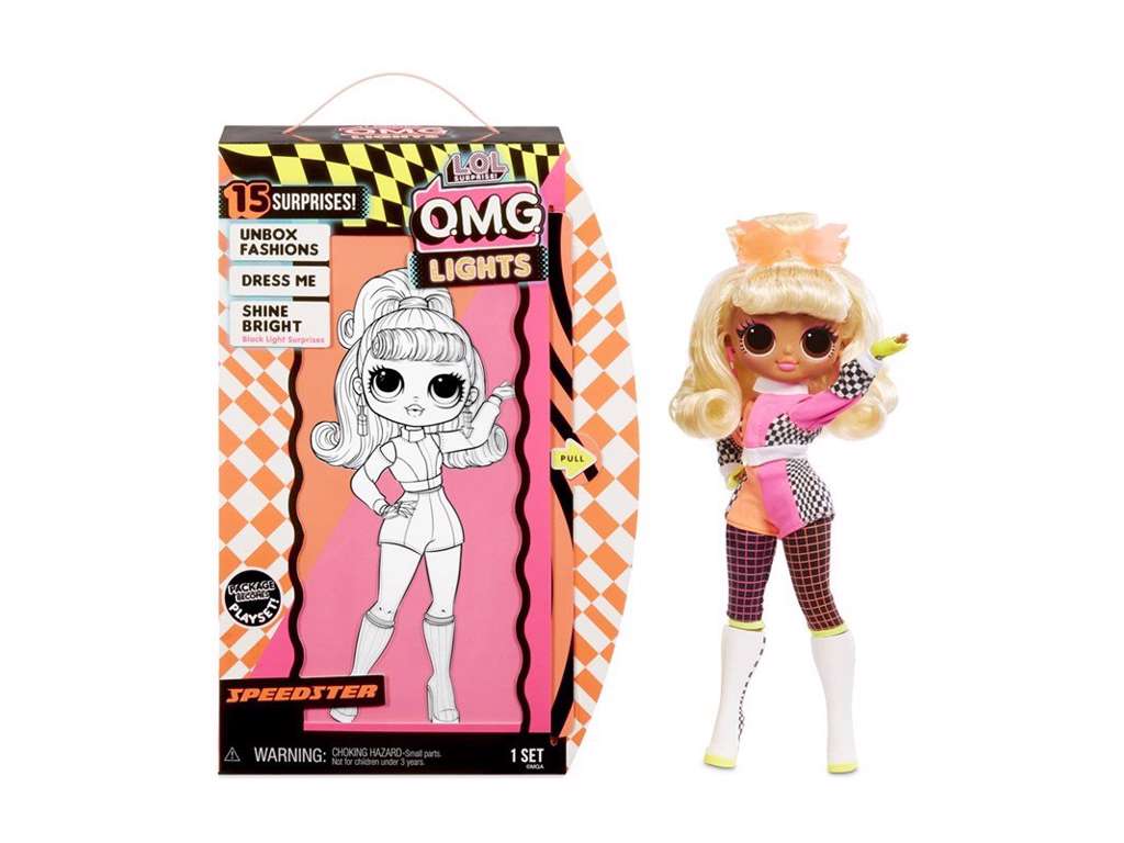  L.O.L. Surprise OMG Doll Lights Series - Speedster