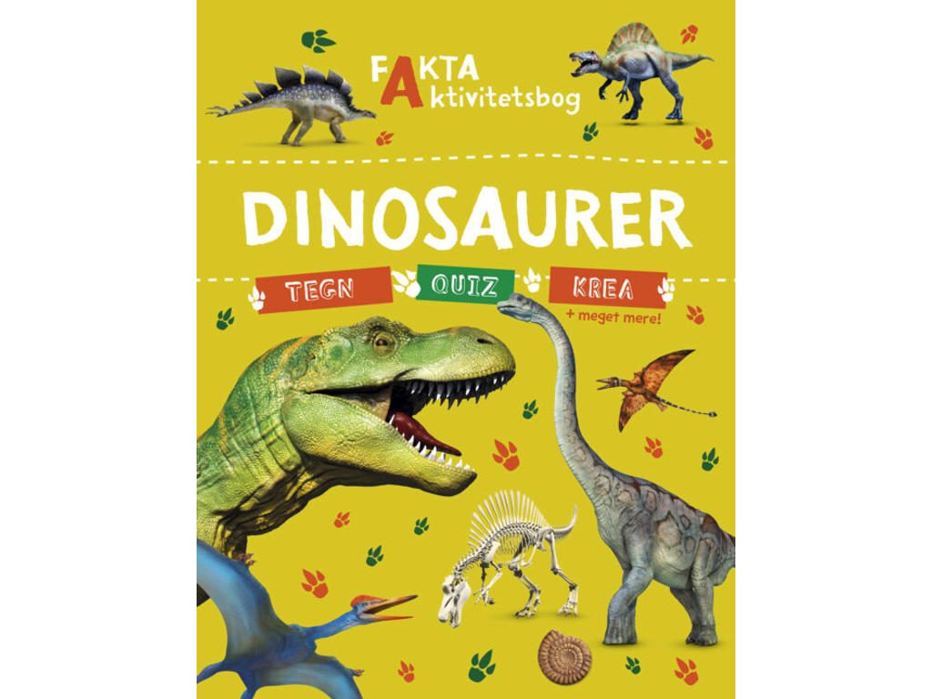 Fakta-aktivitetsbog: Dinosaurer