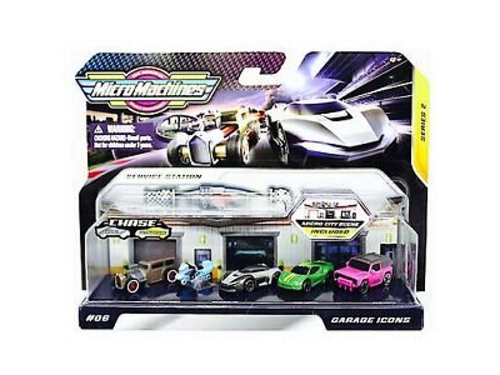 Micro Machines World - Garage Icons