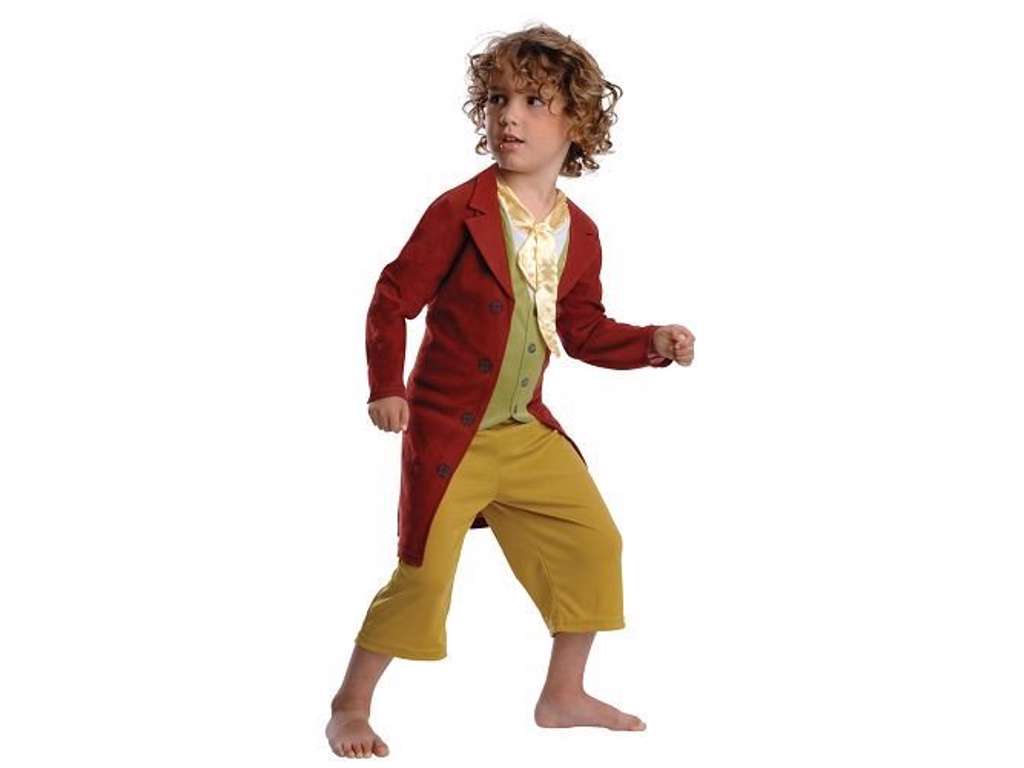 Bilbo børnekostume 5-6 år fra Hobitten