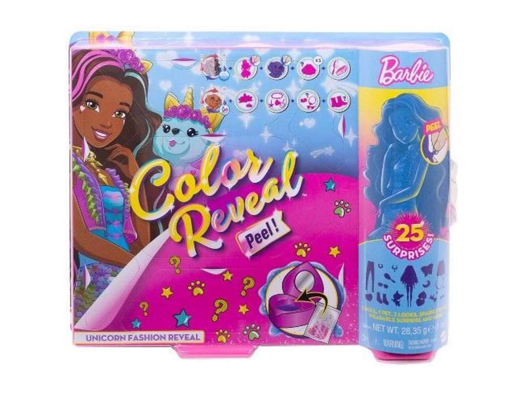 Barbie Ultimate Color Reveal - turkis kæledyr