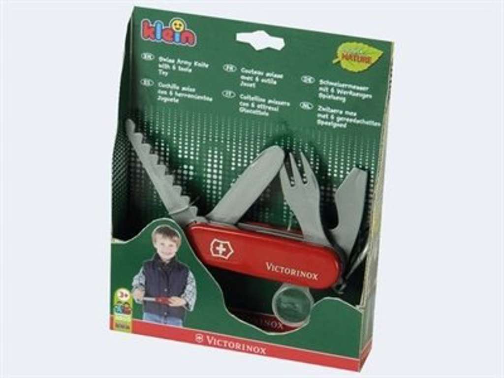 Legetøjsschweizerkniv fra Klein