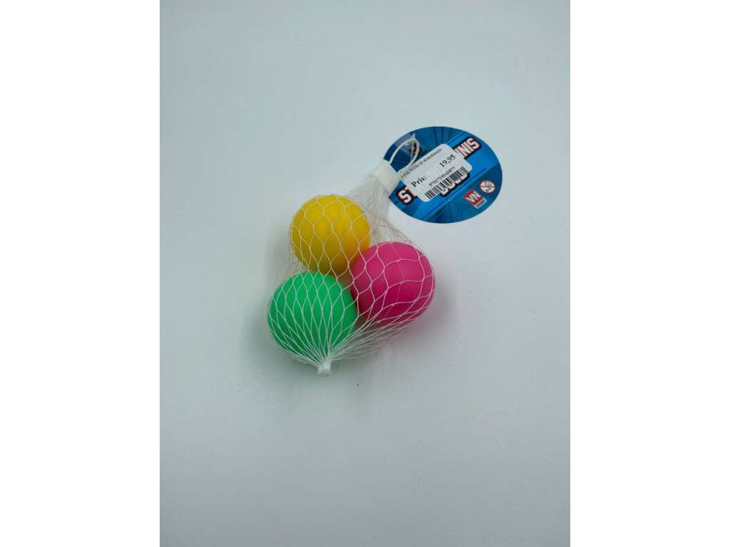 3-pak bolde til strandtennis