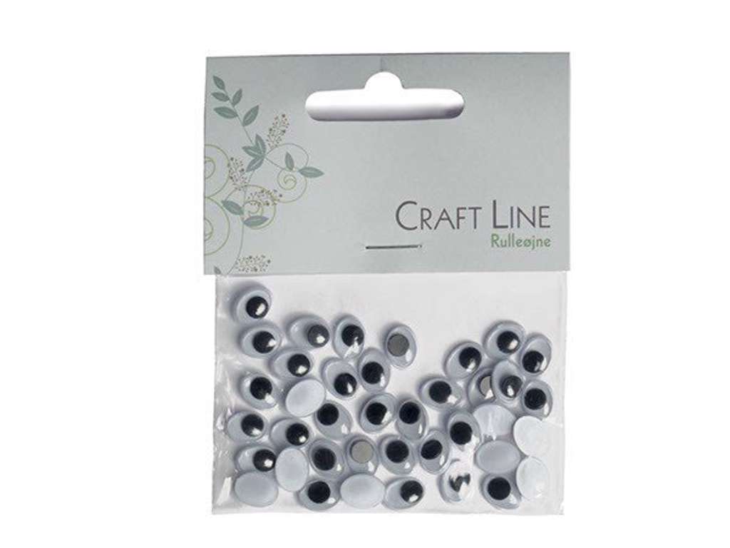 Goggly Eyes 10mm 40 stk