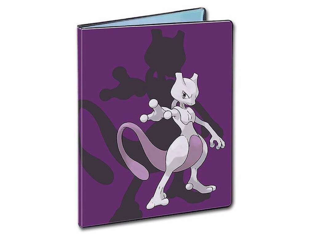 Pokémon A4 samlemappe med Mewtwo