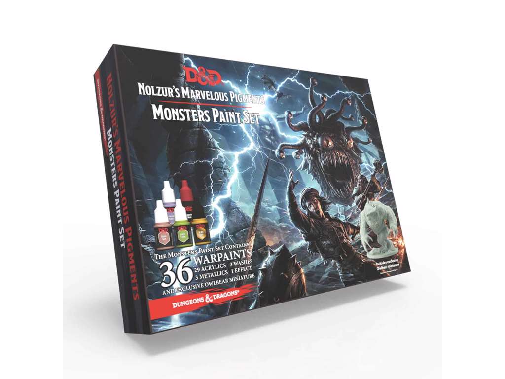 Monsters Paint Set - Nolzur’s Marvelous Pigments - Dungeons and Dragons