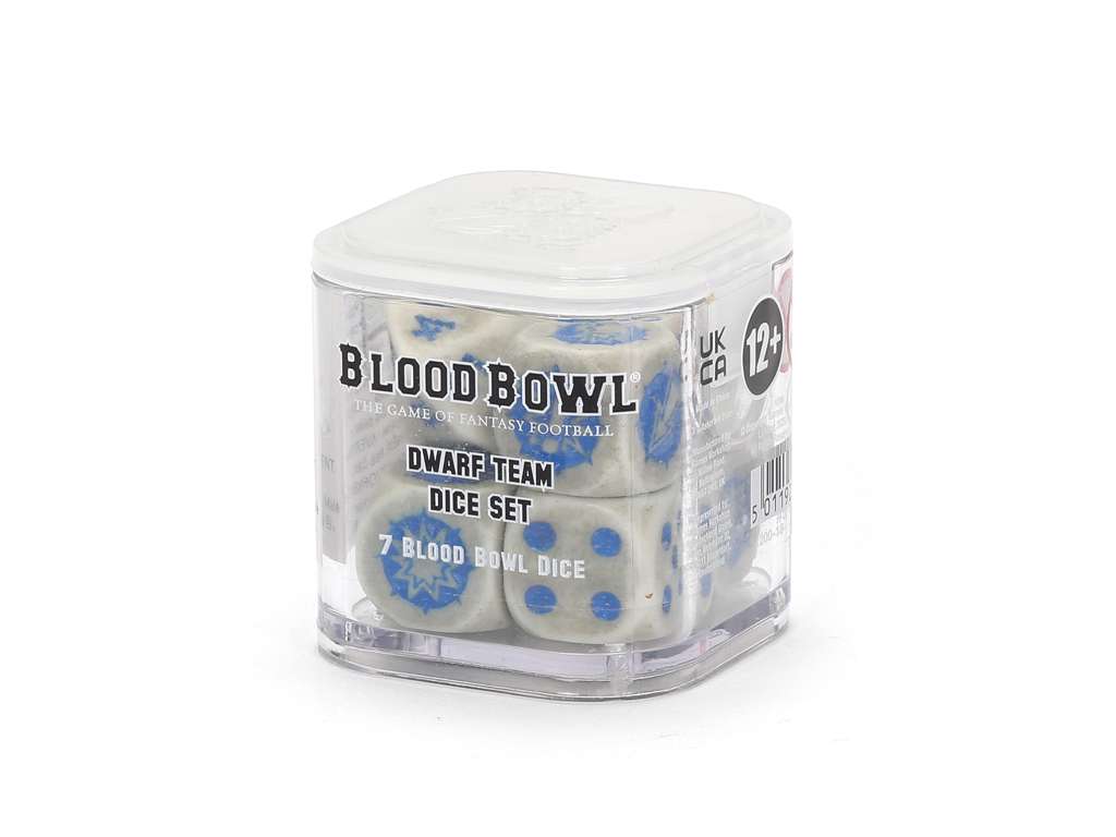 Blood Bowl - Dwarf Team Dice set