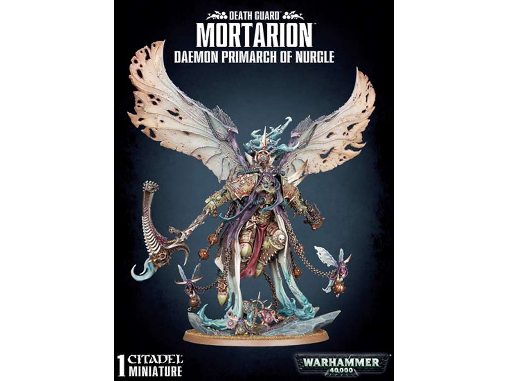 Warhammer 40,000: Death Guard Mortarion Daemon Primarch of Nurgle