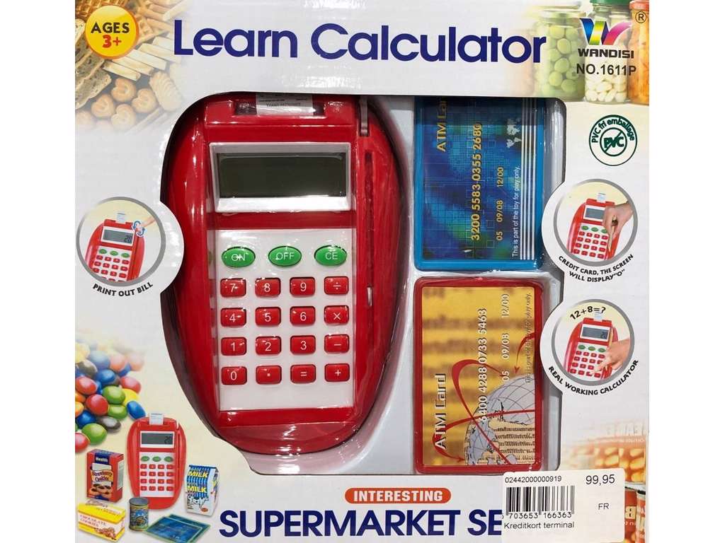 Kredit/Dankort terminal