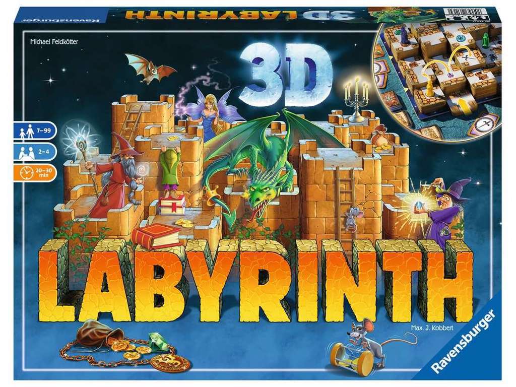 3D Labyrinth - brætspil