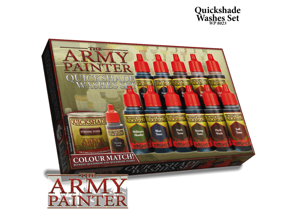 Quichshade Washes Set - Alle de bedste inks i én pakke