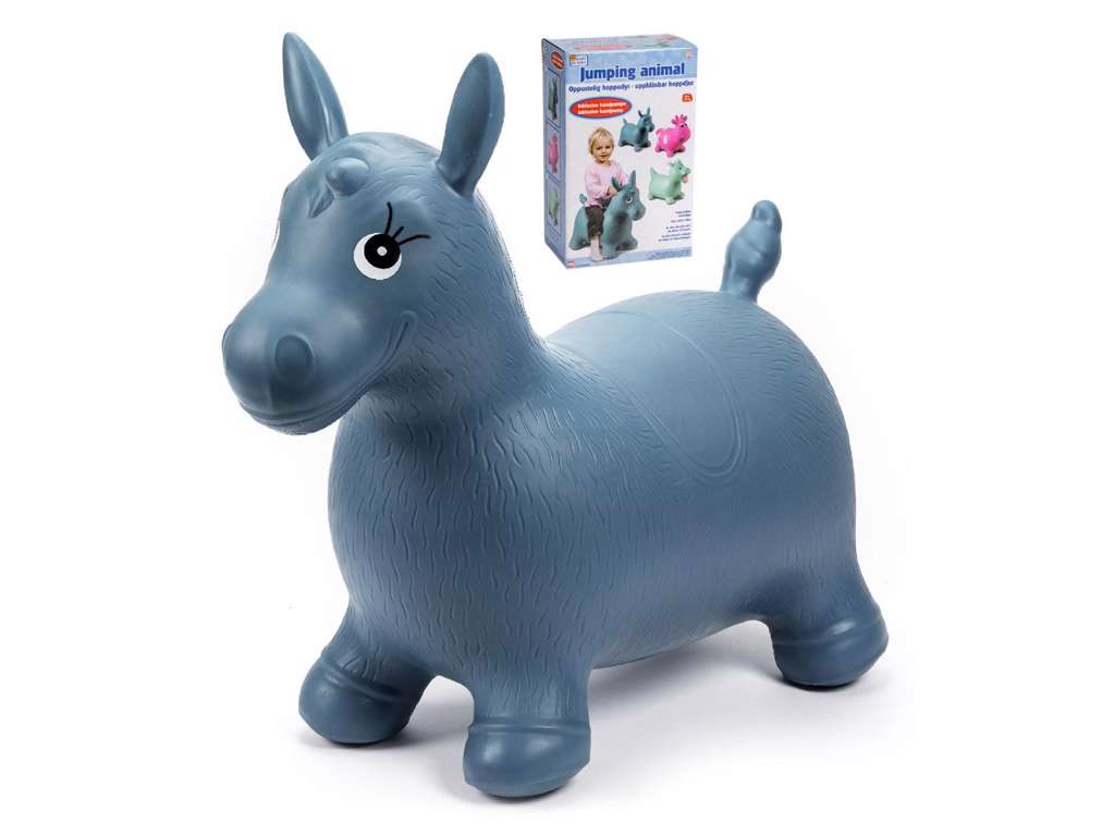 Hoppepony fra Baby Buddy - petroleum