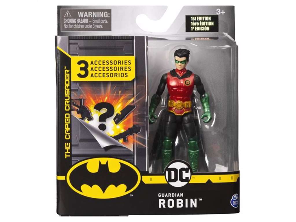 The Caped Crusader action figur af Guardian Robin på 10 cm
