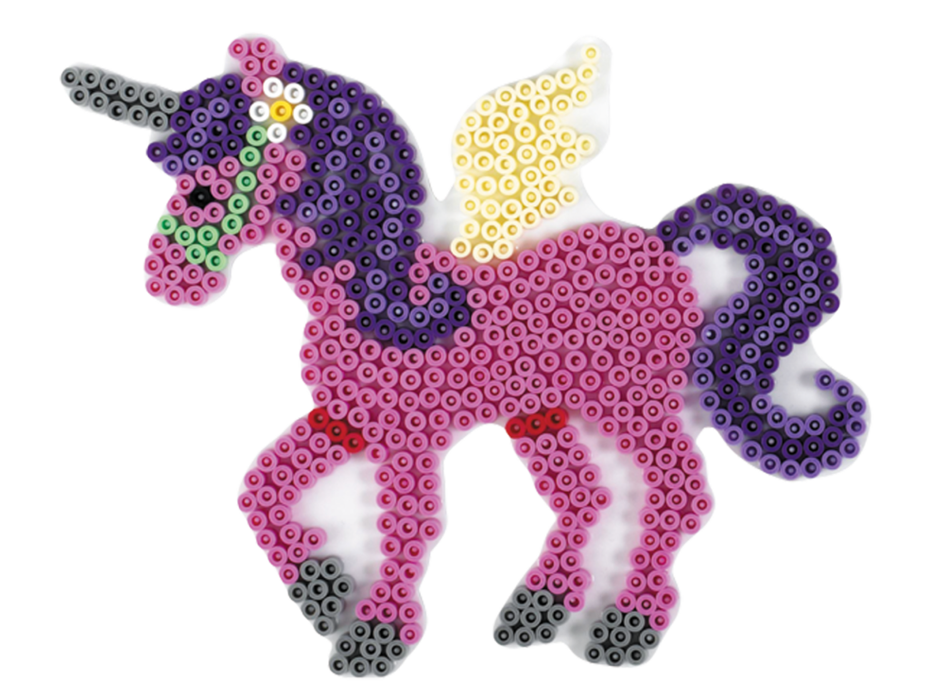 Hama midi perleplade med enhjørning - 315