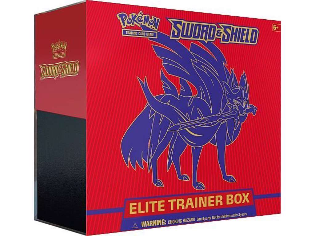 Pokémon Sword & Shield Elite Trainer Box - Zacian