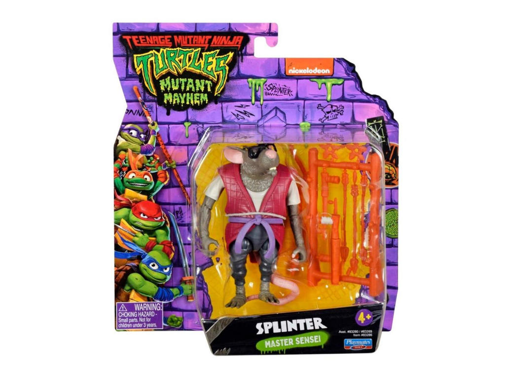 Turtles Mutant Mayhem Basic actionfigur - Splinter
