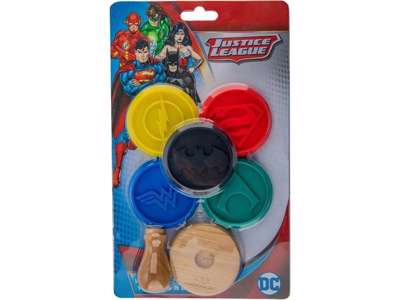 Kagestempler med Justice League logoer 5 stk fra Cinereplicas