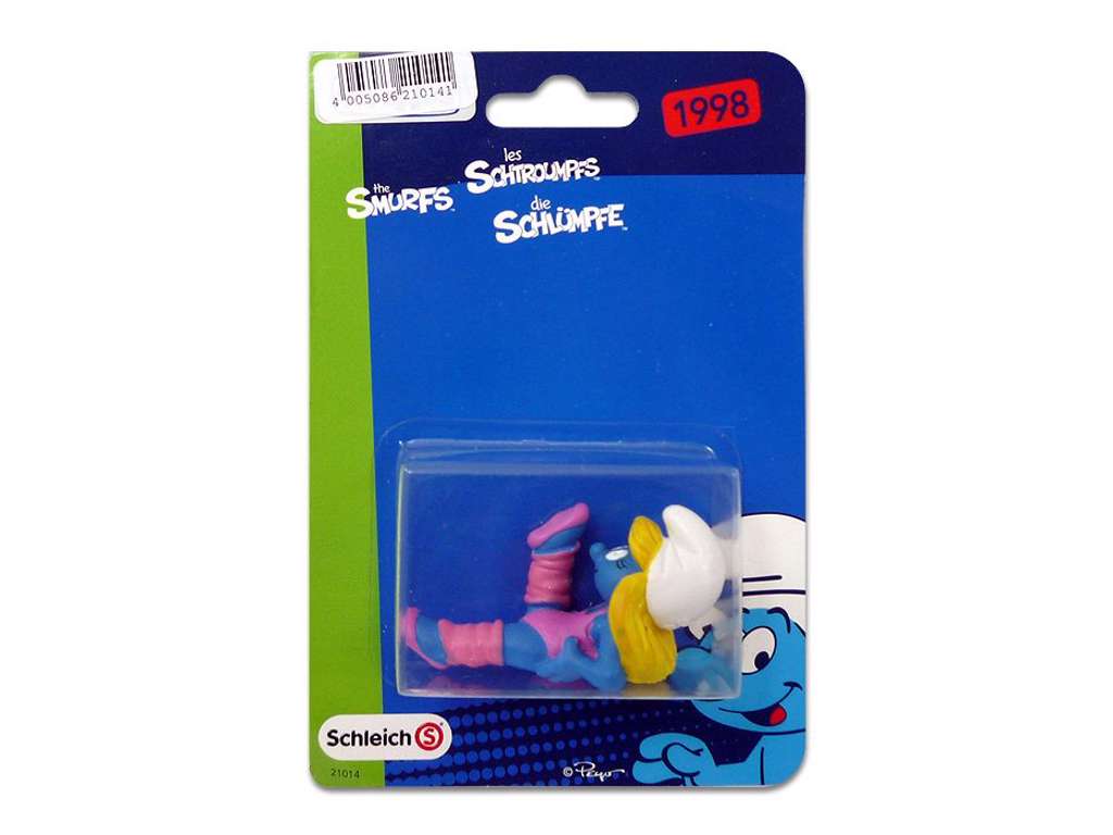 Klassisk 1998 Aerobic Smølfine fra Schleich