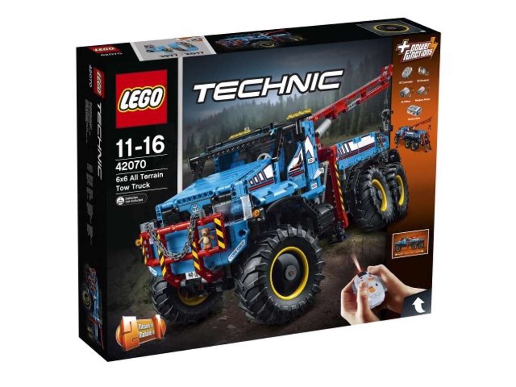 LEGO Technic - Sekshjulet terrængående kranvogn - 42070