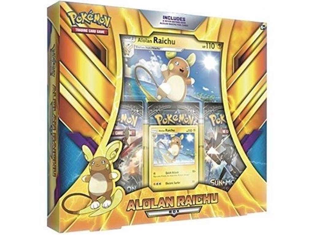 Pokemon Alolan Raichu box